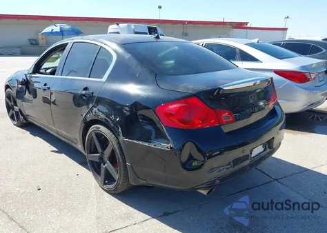 2013 Infiniti G37 Journey z USA, uszkodzony, nr VIN JN1CV6AP9DM306774
